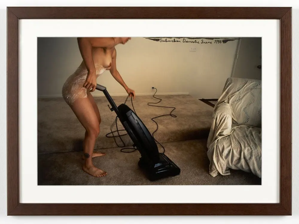 Ed Templeton Deanna Vacuuming nude 1998