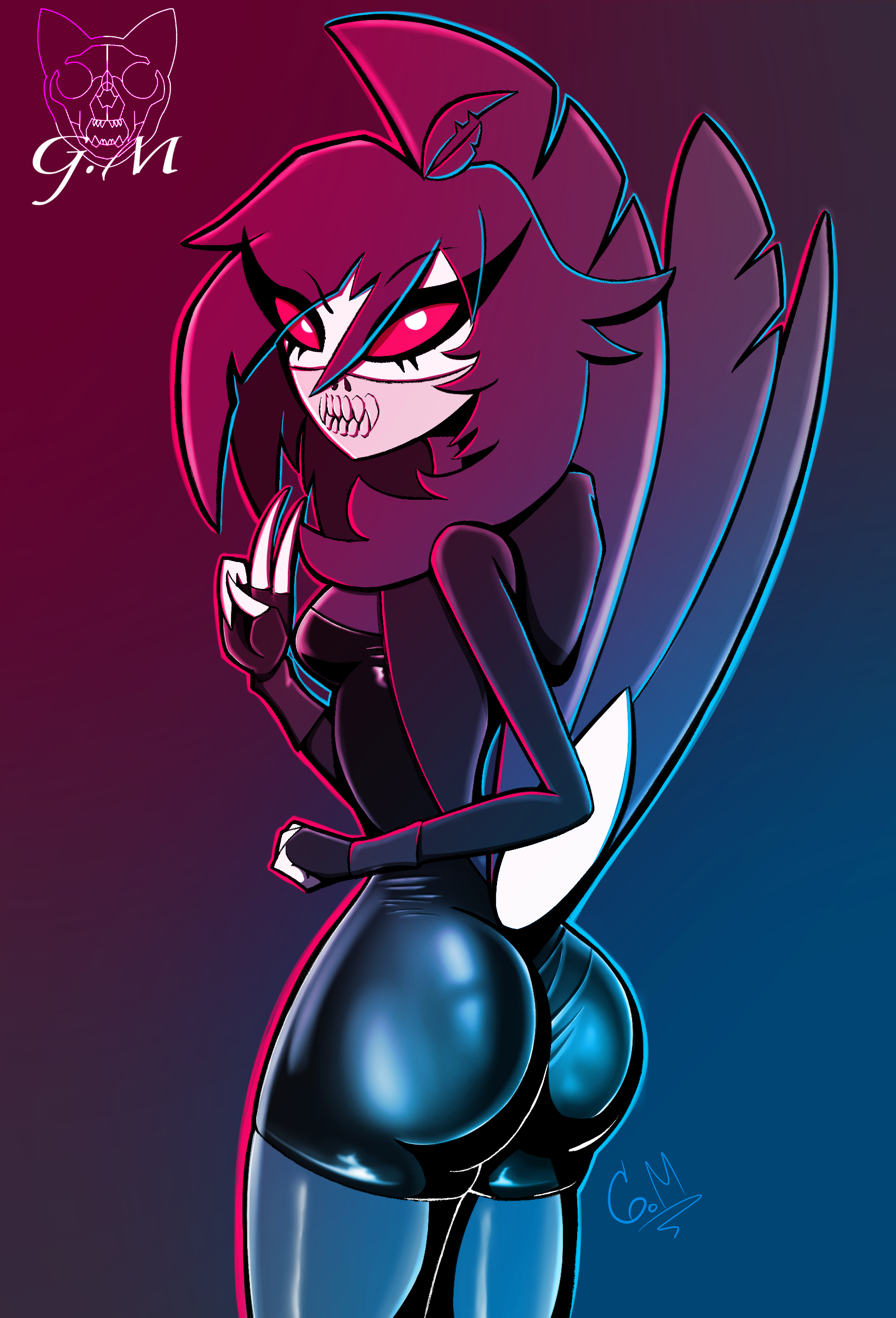 Helluva Boss Retro Octavia by GattoMultiversal on Newgrounds