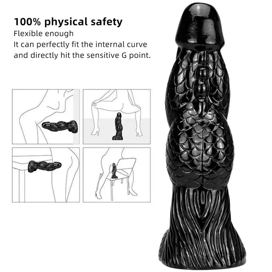 14 Inch Huge Dragon Dildo