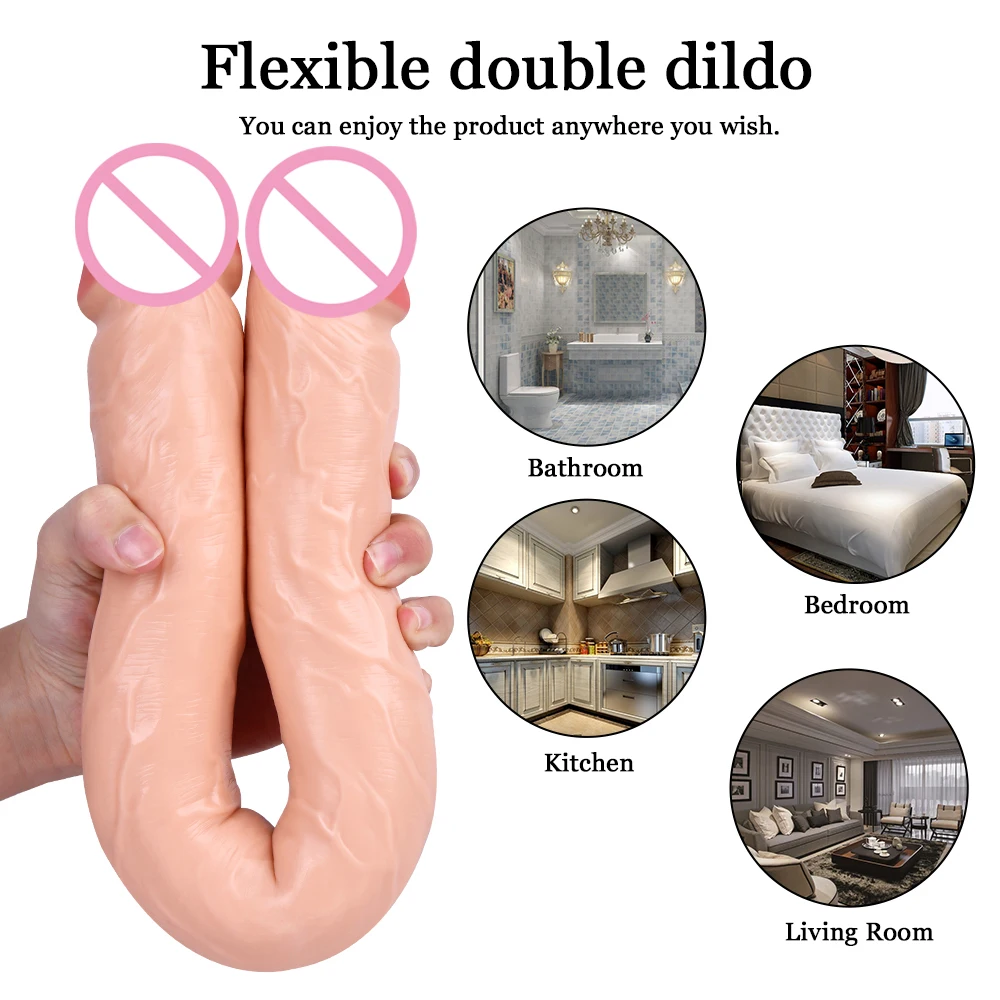 Double Head PVC Dildo
