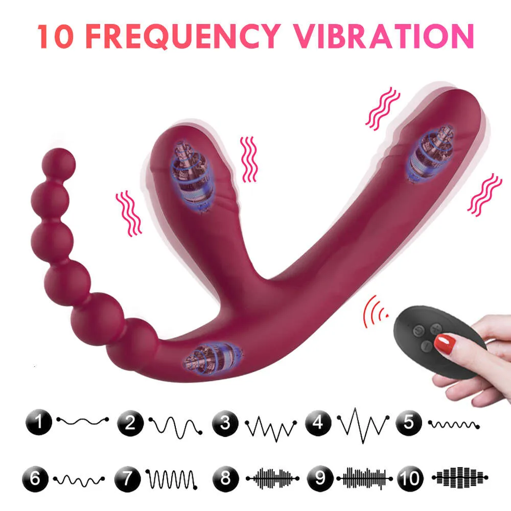 Premium Double Dildo Vibrator Set