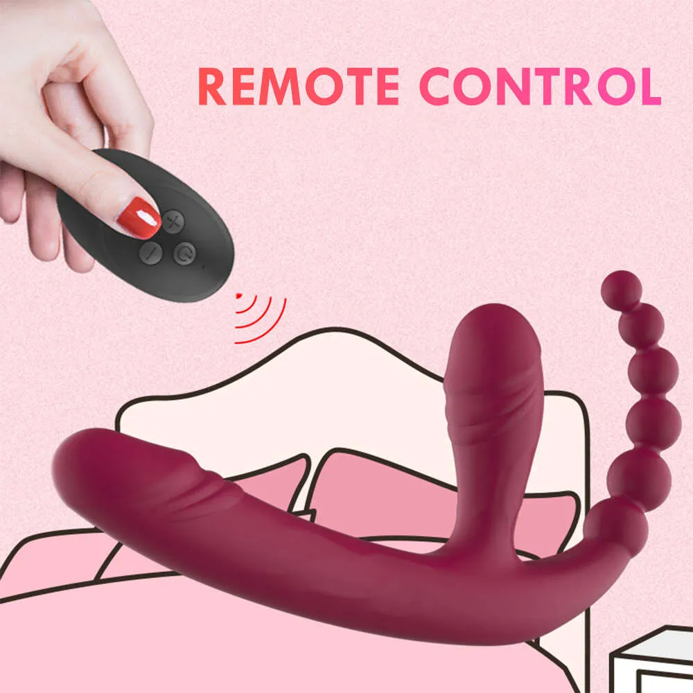 Premium Double Dildo Vibrator Set