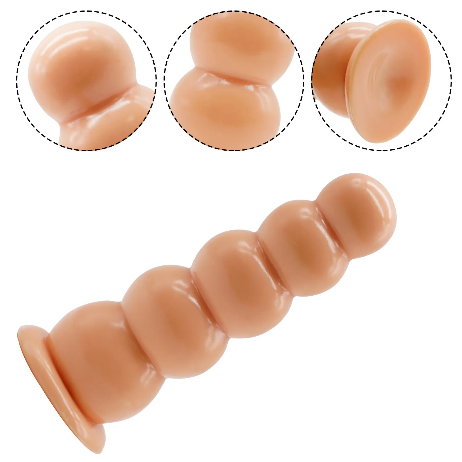 Super Grote Sucker Crystal Giant Dildo Anale Kralen Anaal Plug Massage Seksspeeltjes