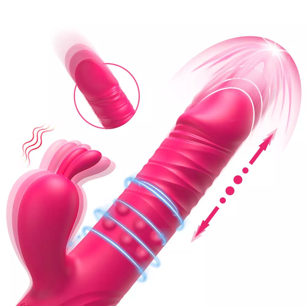 Duwende Dildo Met Clit Vibrator