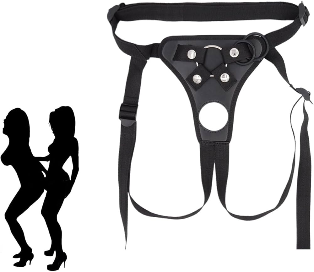: Strap On Dildo Harness Adult Sex Toys for Women Men Pegging Dildo Lesbian Strap On Sex Toys for Women Adjustable Waist Strapon Harness for LGBT Lesbian Gay Couple Vaginal Anal Play