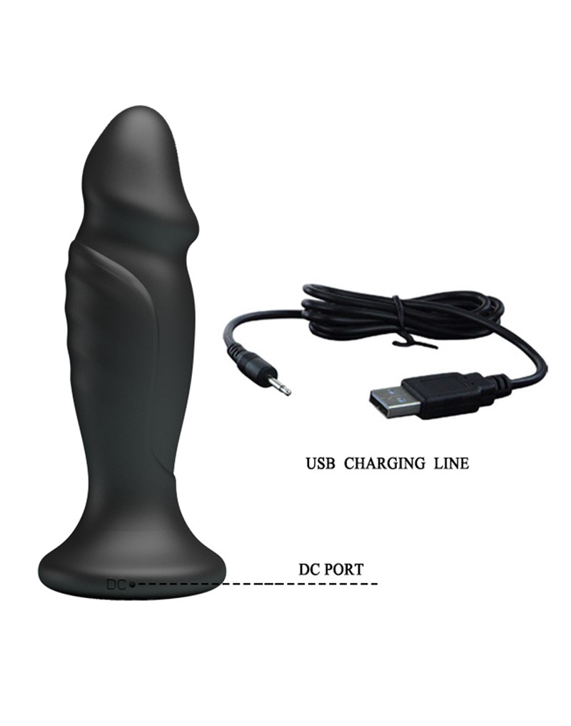 Mr Play Krachtige Vibrating Anal Plug USB