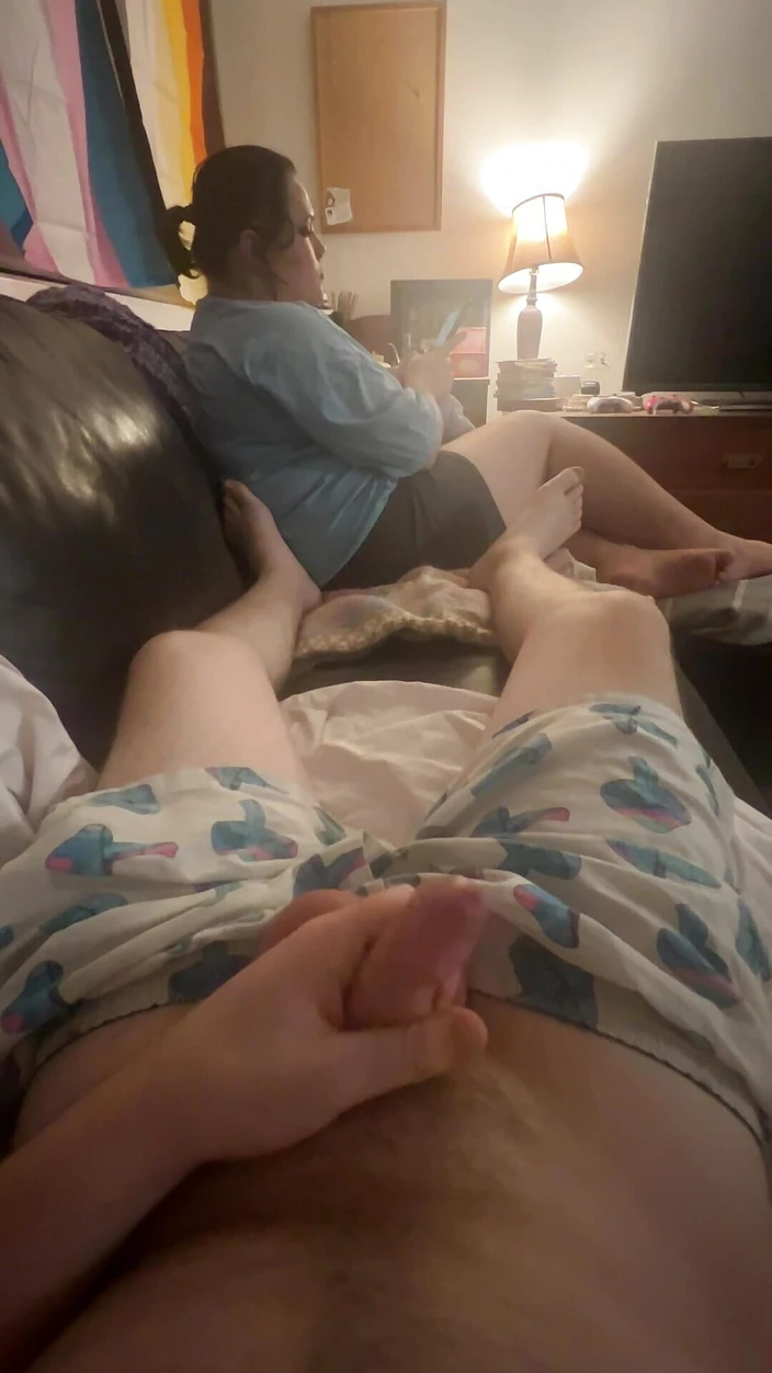 He Got Ignored While Jerking off and Cumming ft. Myprejacboyfriend by My Prejac Boyfriend: Canadian Fetish Homemade POV Couple Porn