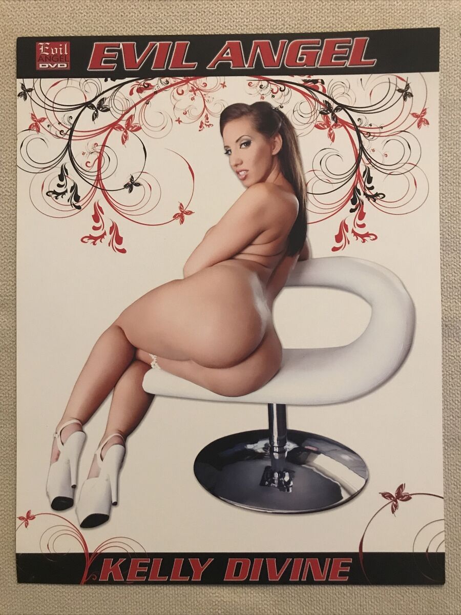 Kelly Divine Glossy Photo Evil Angel Prn Big Booty Butt PAWG Babe
