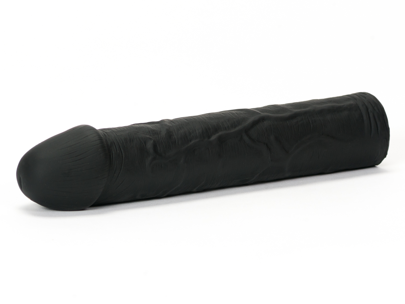 Accessories : 20 cm schwarzer Dildo