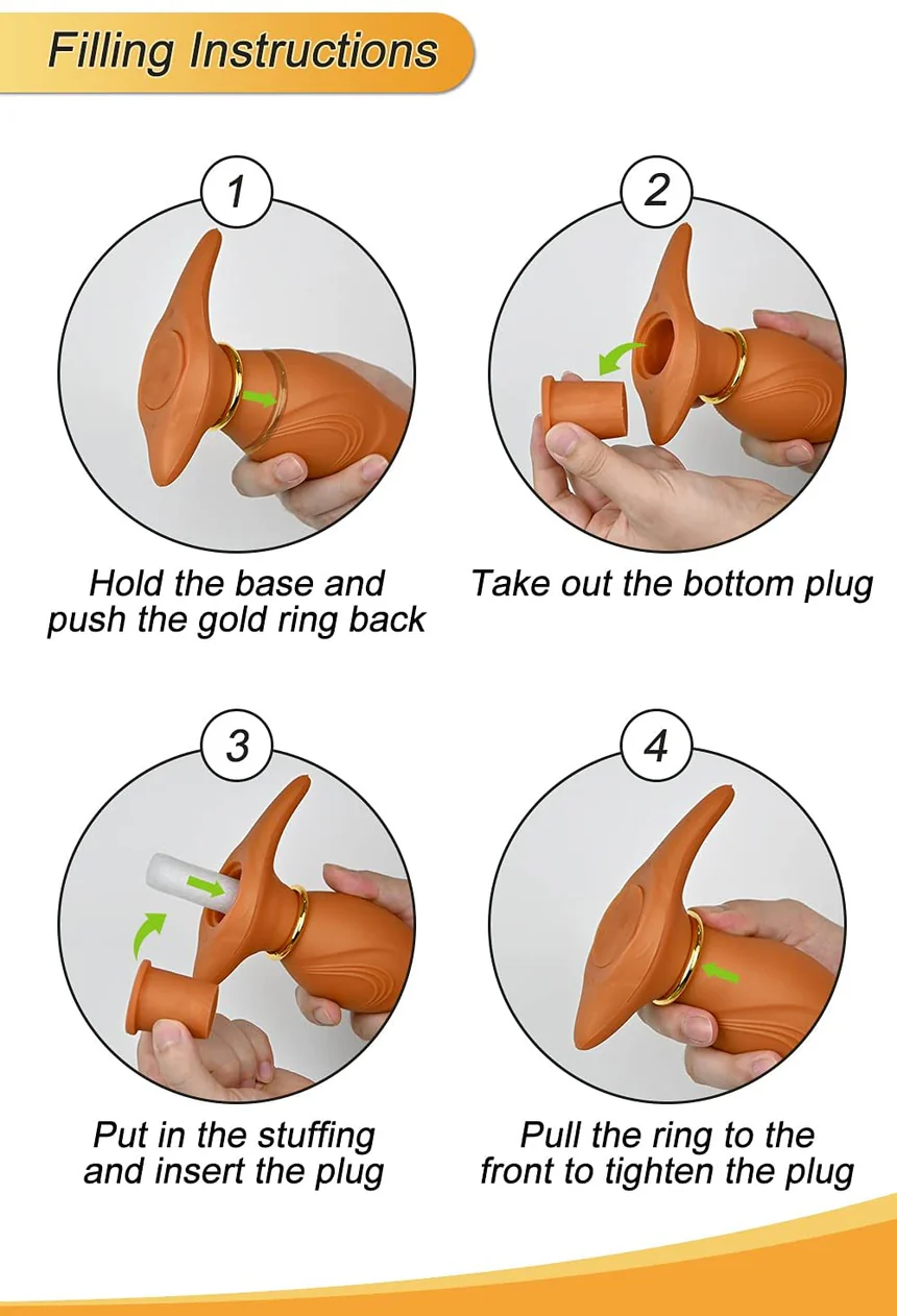 Tentacle Anal Plug Hollow Inflatable Butt Plug SM Anal Sex Toys
