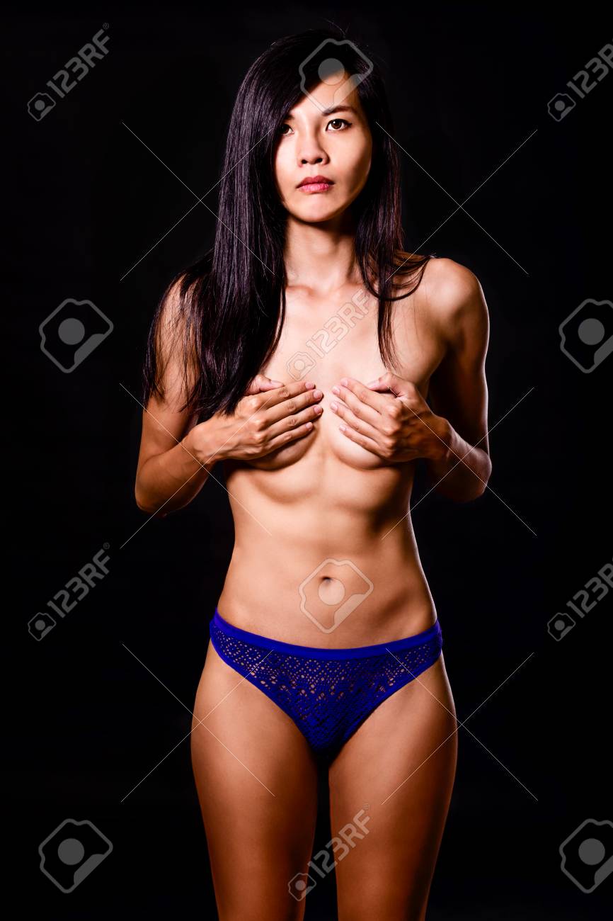 Topless Chinese Woman With Hand On Breasts Stock Photo Picture and Royalty Free Image. Image 119062659.