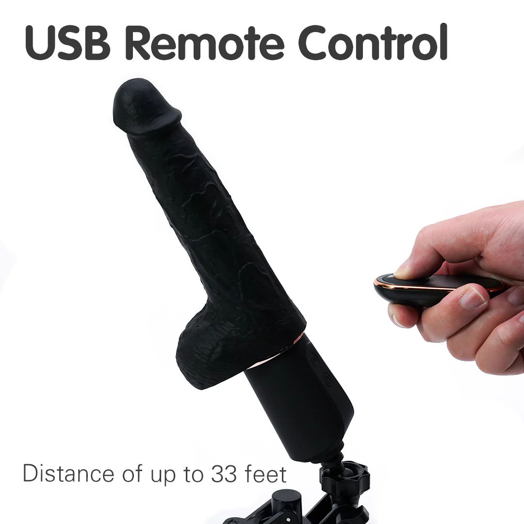 Heated Vibrating Dildo with Suction Cup