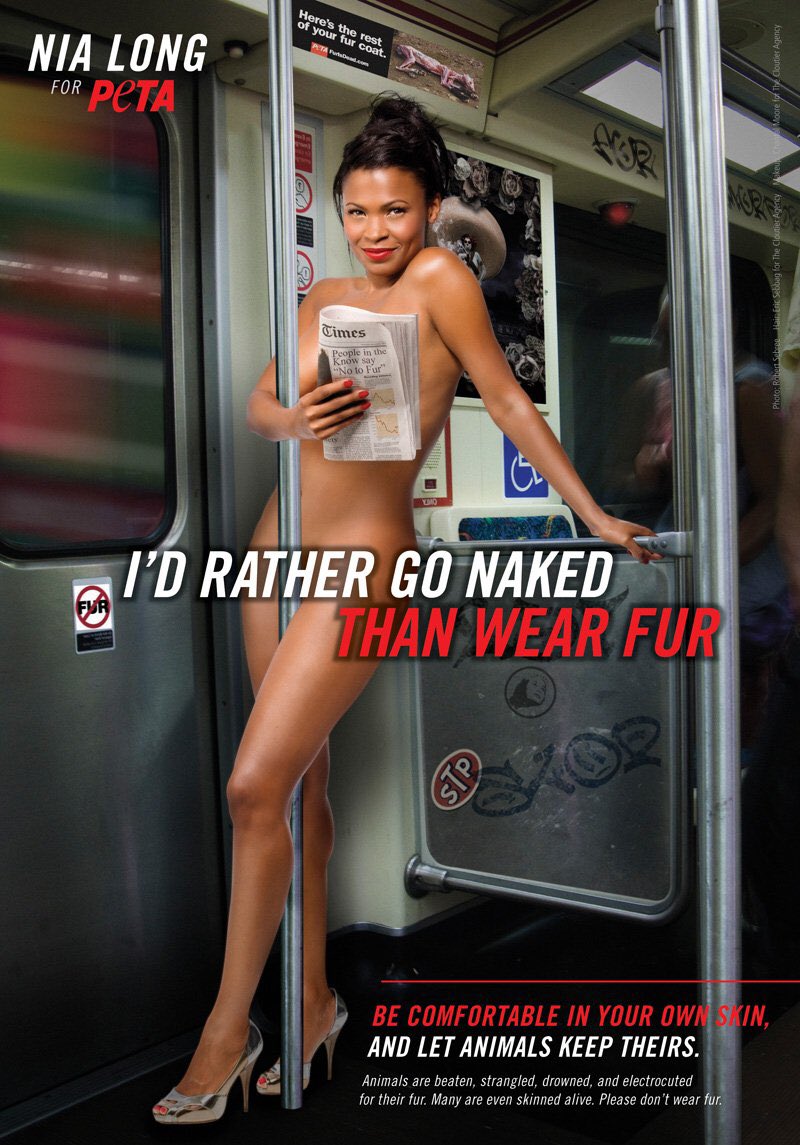 PETA recently reached out to me to help with a campaign and I. WAS. PUMPED. Im scanning the email like I WONDER HOW NAKED THEYRE GONNA ASK ME TO GET!?! And