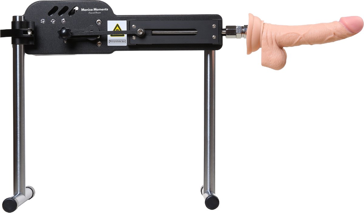 Sex Machine Premium seks apparaat met opzetstukken Inclusief dildo klem en disc...