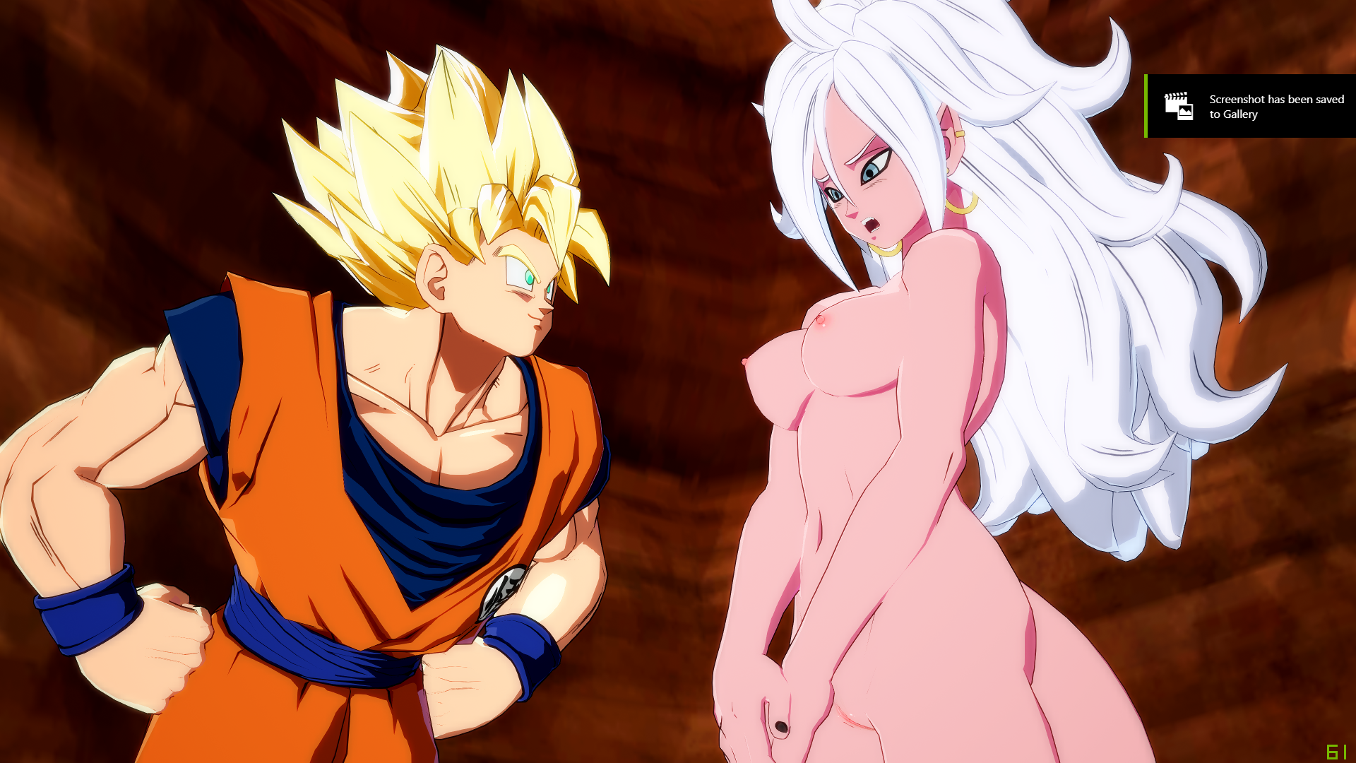 Dragon Ball FighterZ nude mods: Kefla Caulifla Videl Android 18 and Android 21