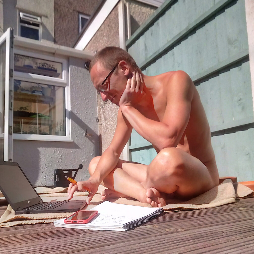 Naked when working from home?