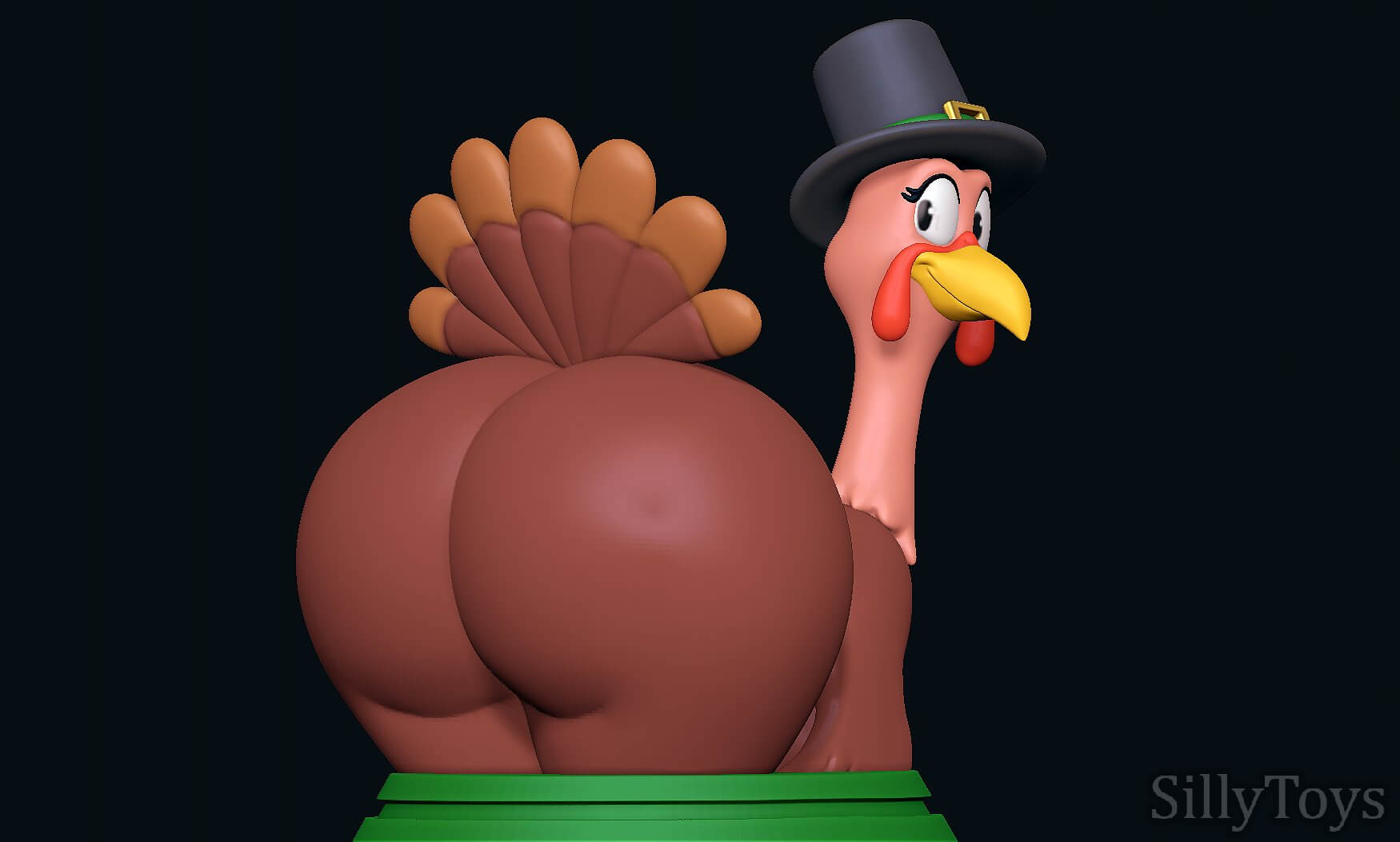 Turkey Big Booty For Thanksgiving