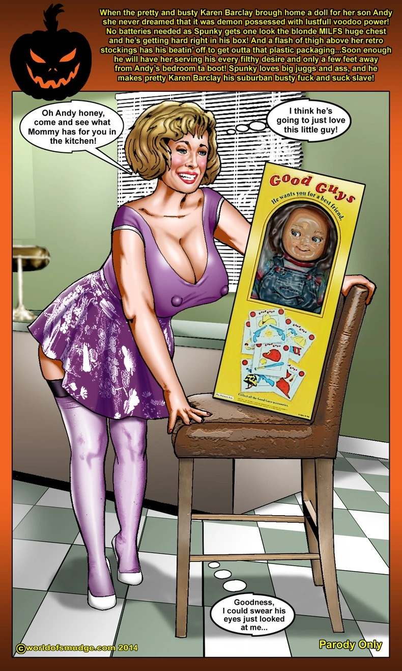 Smudge Celeb MILF from 1988 movie Parody