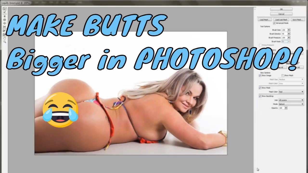 Make Your Butt and Boobs Bigger in Photoshop: A Step-by-Step Tutorial