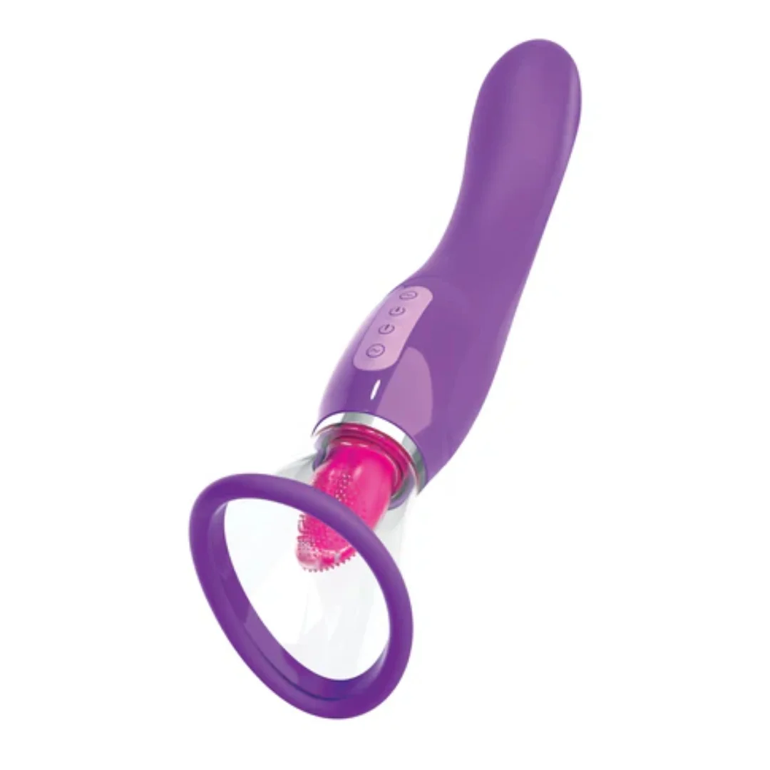 Succionador Lengua y Dildo