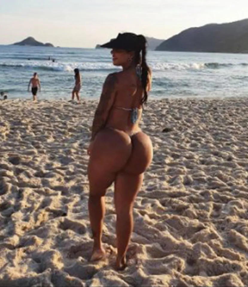 Fitness model with Brazils biggest bum insures asset for 280000 after waking at 4am daily to pump it up in the gym