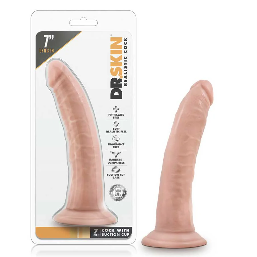 Stubby Spur Point Drills 7 Inch Realistic Dildo