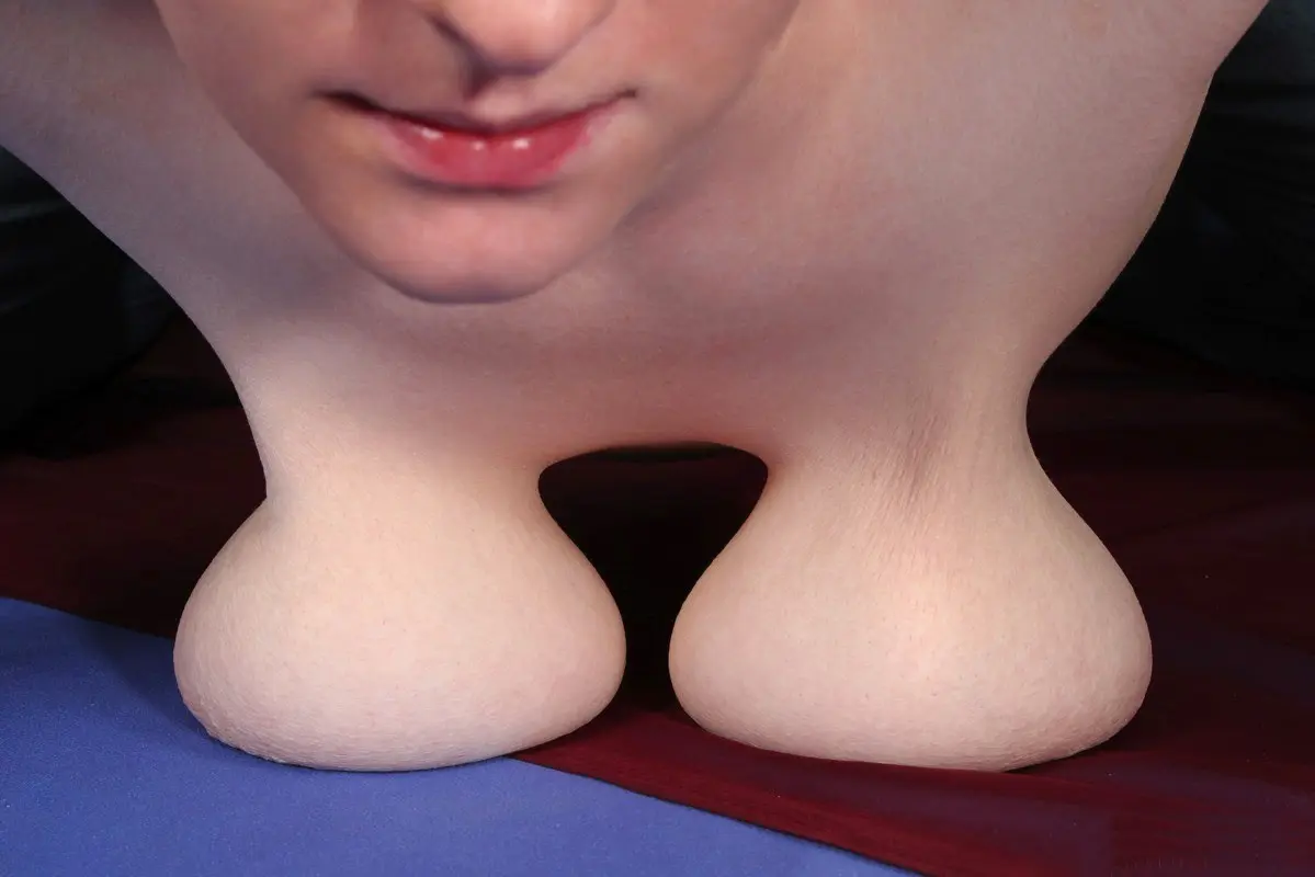 Shaggy boobs like a pancakes