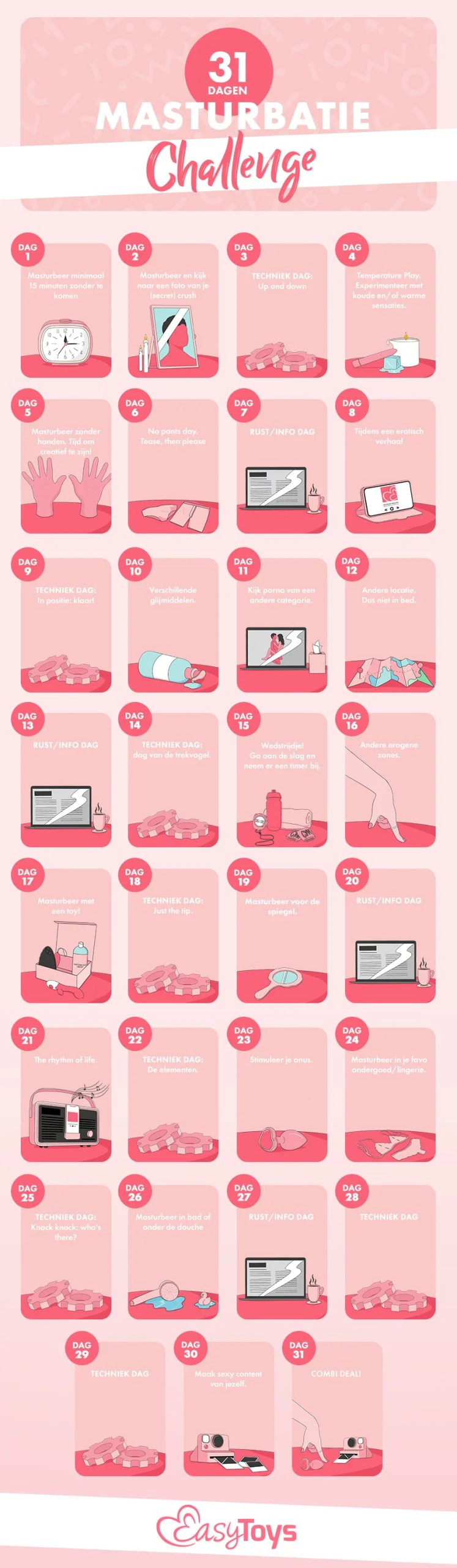 Ontdek de Mei Masturbatie Challenge voor vrouwen en own your PLAY!