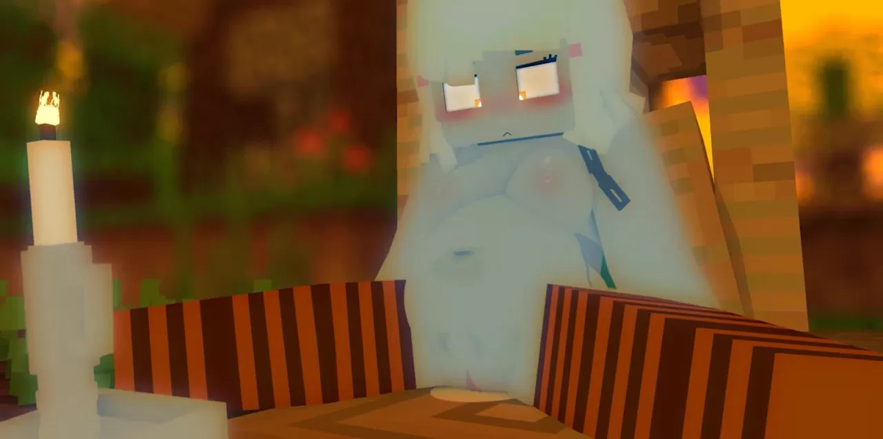 Iron Golem and T Allie in uncensored Minecraft Porn Cartoon