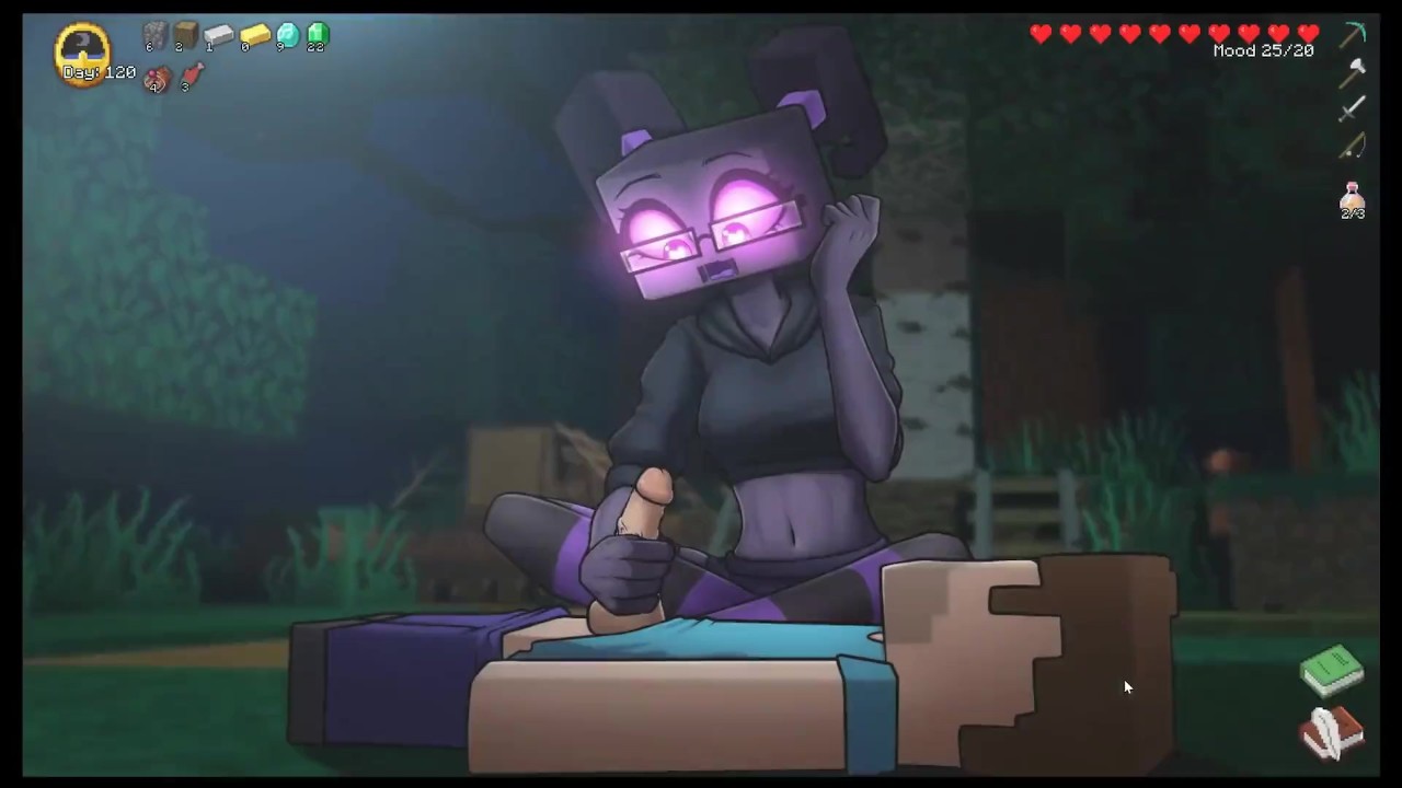 HornyCraft MINECRAFT PORN Aflevering 35 alle MEISJES willen STEVE grote LUL STRIJKEN !