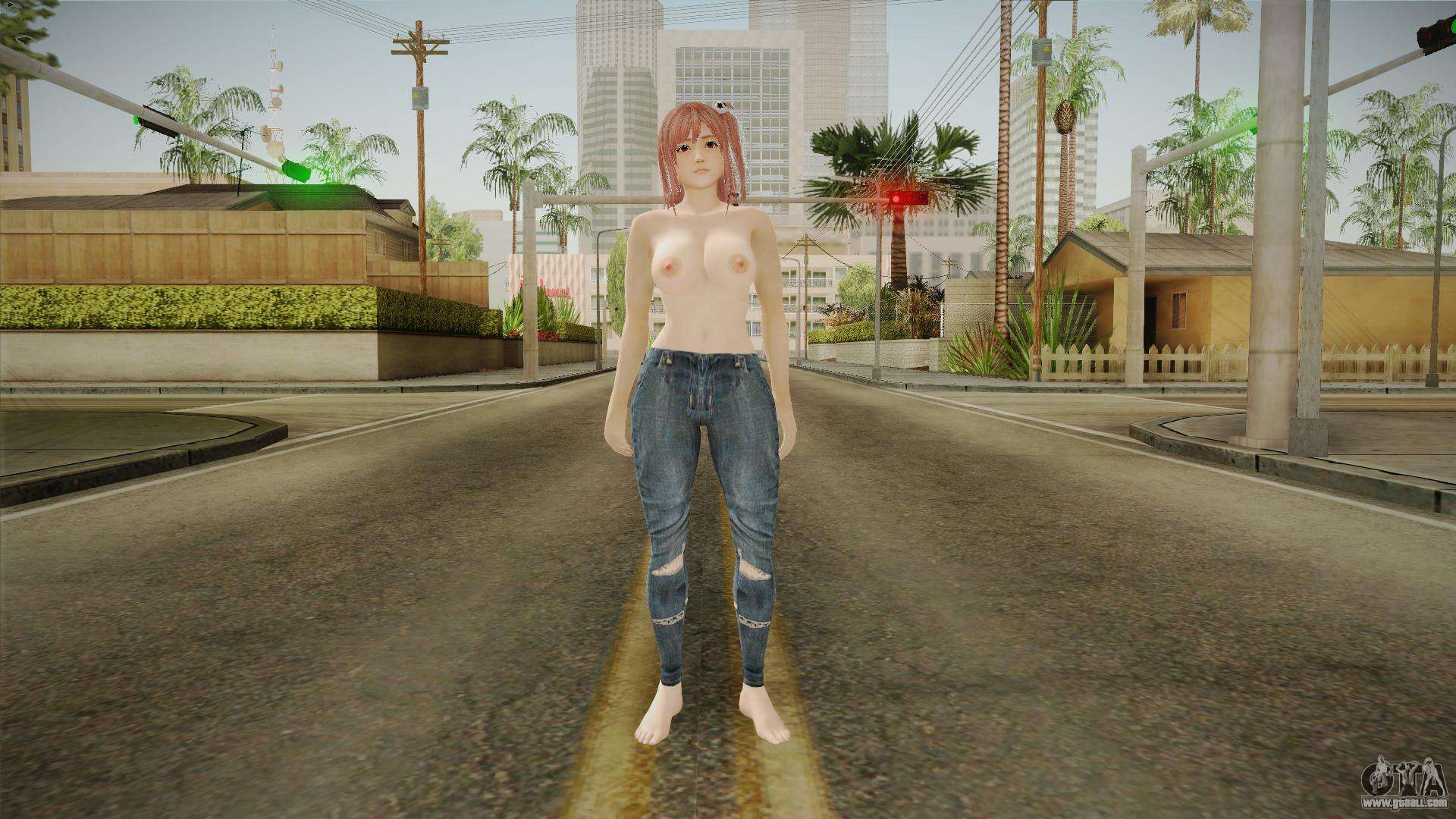 Honoka Nude Skin for GTA San Andreas