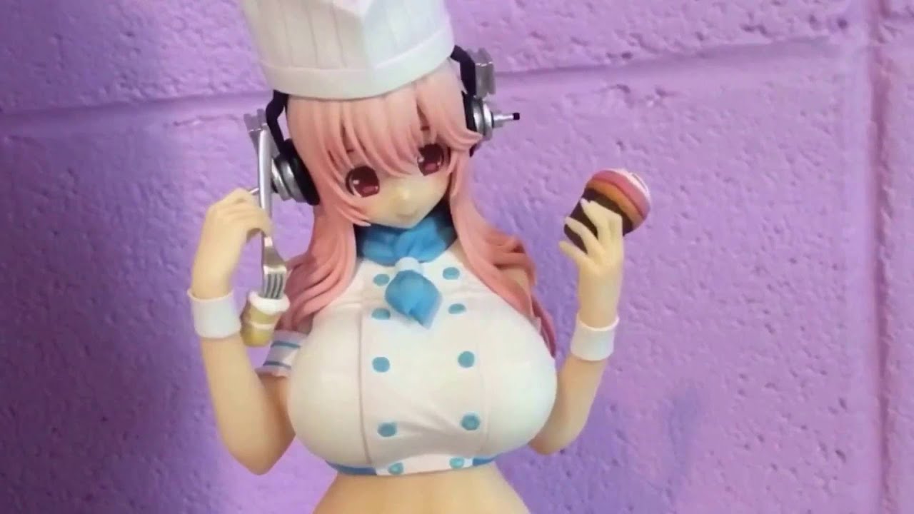 :..Review Day..: Super Sonico Pâtissier Ver. 16 Scale FigureWARNING Doll Boobs