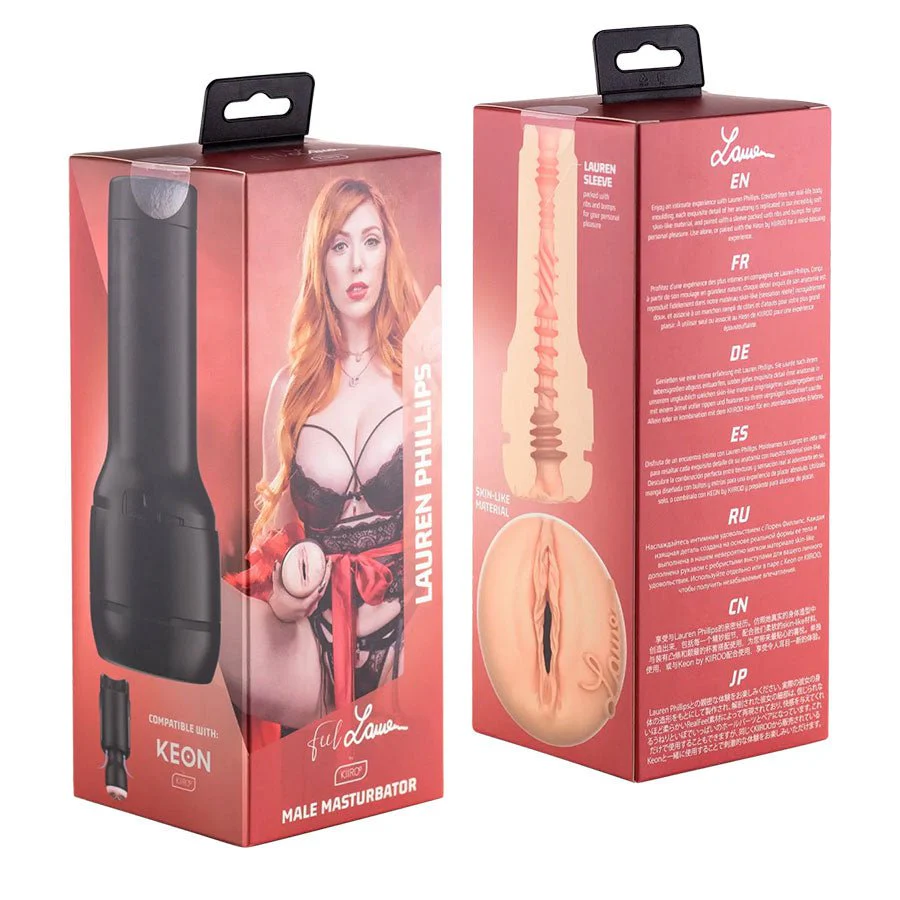 Kiiroo Feel Lauren Phillips Interactive Pussy Masturbator