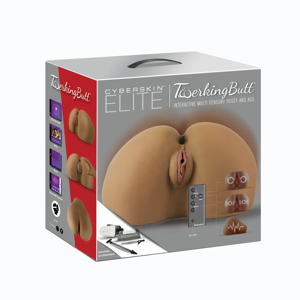CyberSkin Elite TwerkingButt Interactive Multi-Sensory Pussy Ass