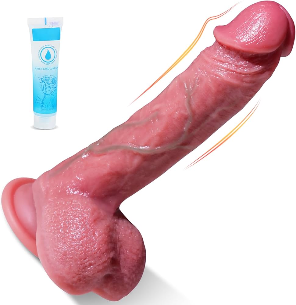 Realistic Dildo with Strong Suction Cup Soft Two Layer Silicone Real Veins and Plump Testicles Sex Toy for Couples Dildos for Men Sex Toy for Women : Amazon.de: Health Personal Care