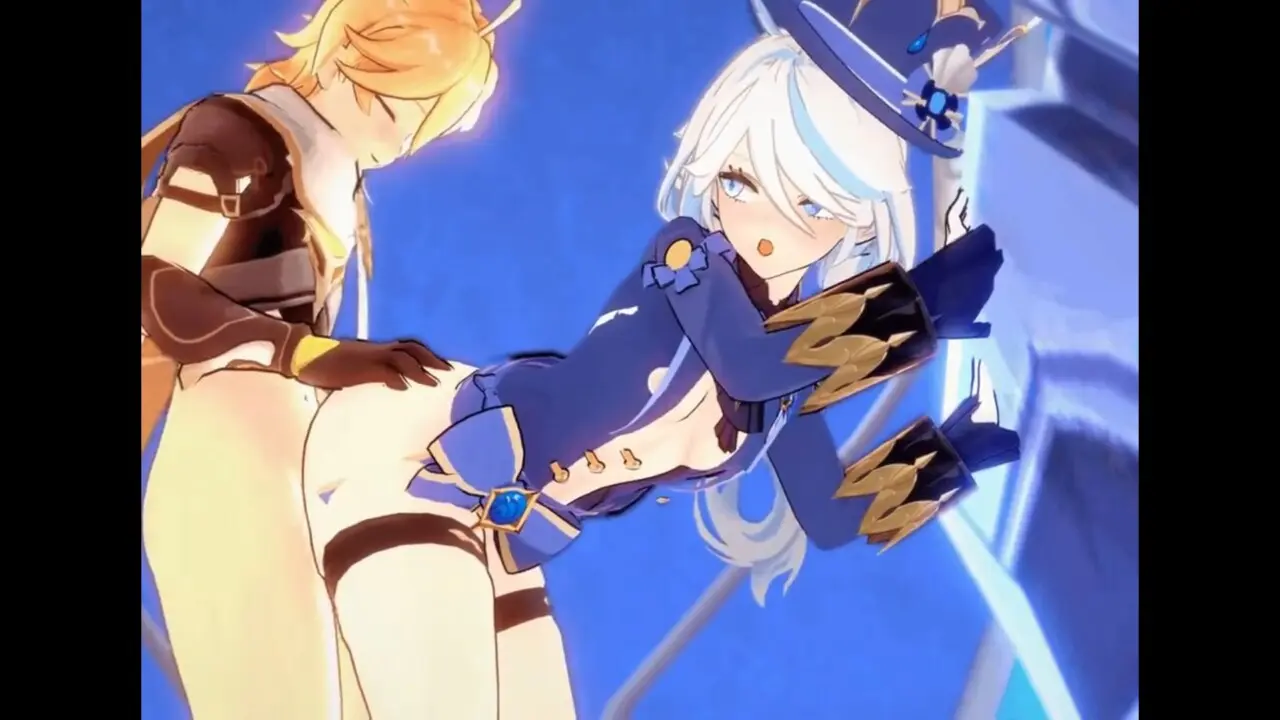Furina Focalors getting fucked by Aether