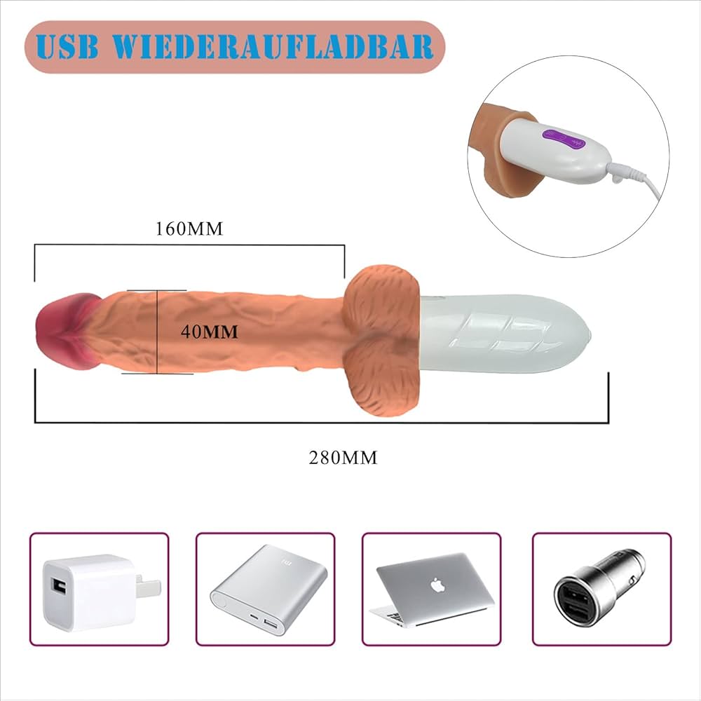 Sumeber Seksmachine Grote Realistische Dildo Vibrator met Push Functie Anale Vibratoren 10 Trillingsmodi Telescopische Modes Siliconen Dildos Afstandsbediening Speelgoed met Sterke Zuig Cup : Amazon.nl: Gezondheid persoonlijke verzorging