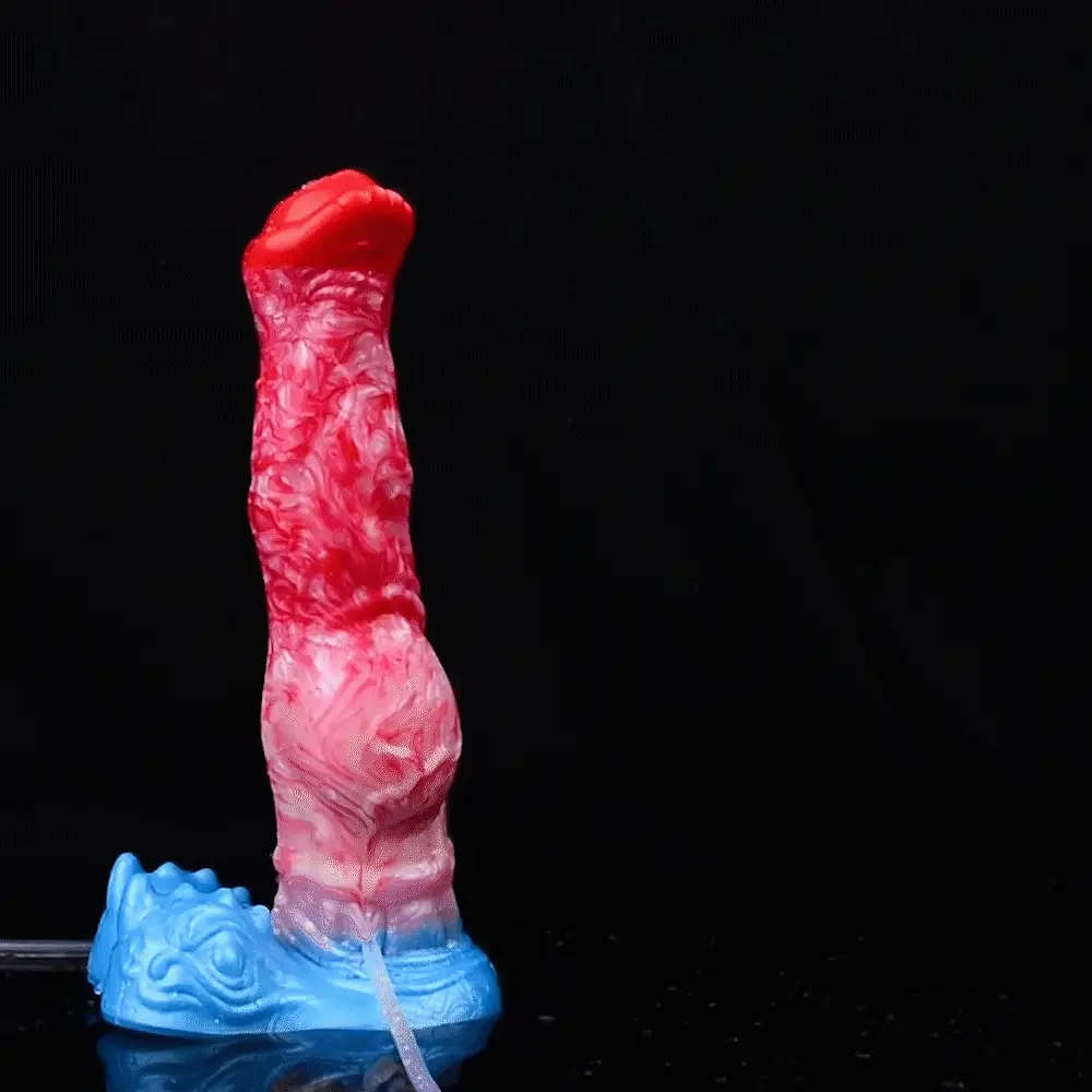 Fantasy Inflatable Squirting Dildo Anal Butt Plug
