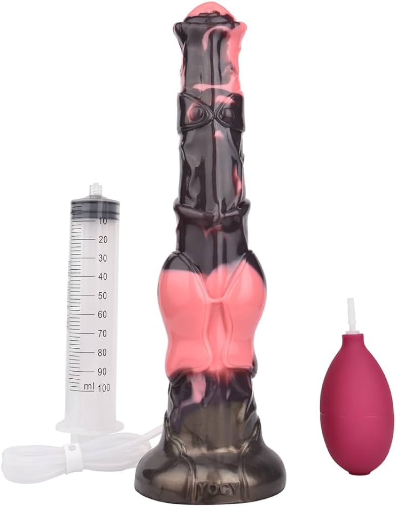 : Squirting Dildo Silicone Ejaculating Penis 12 inch Colorful Fantasy Large Penis with Strong Suction Cup Soft Anal Dildo Adult Sex Toy for Women Sex Pleasure : Health Household