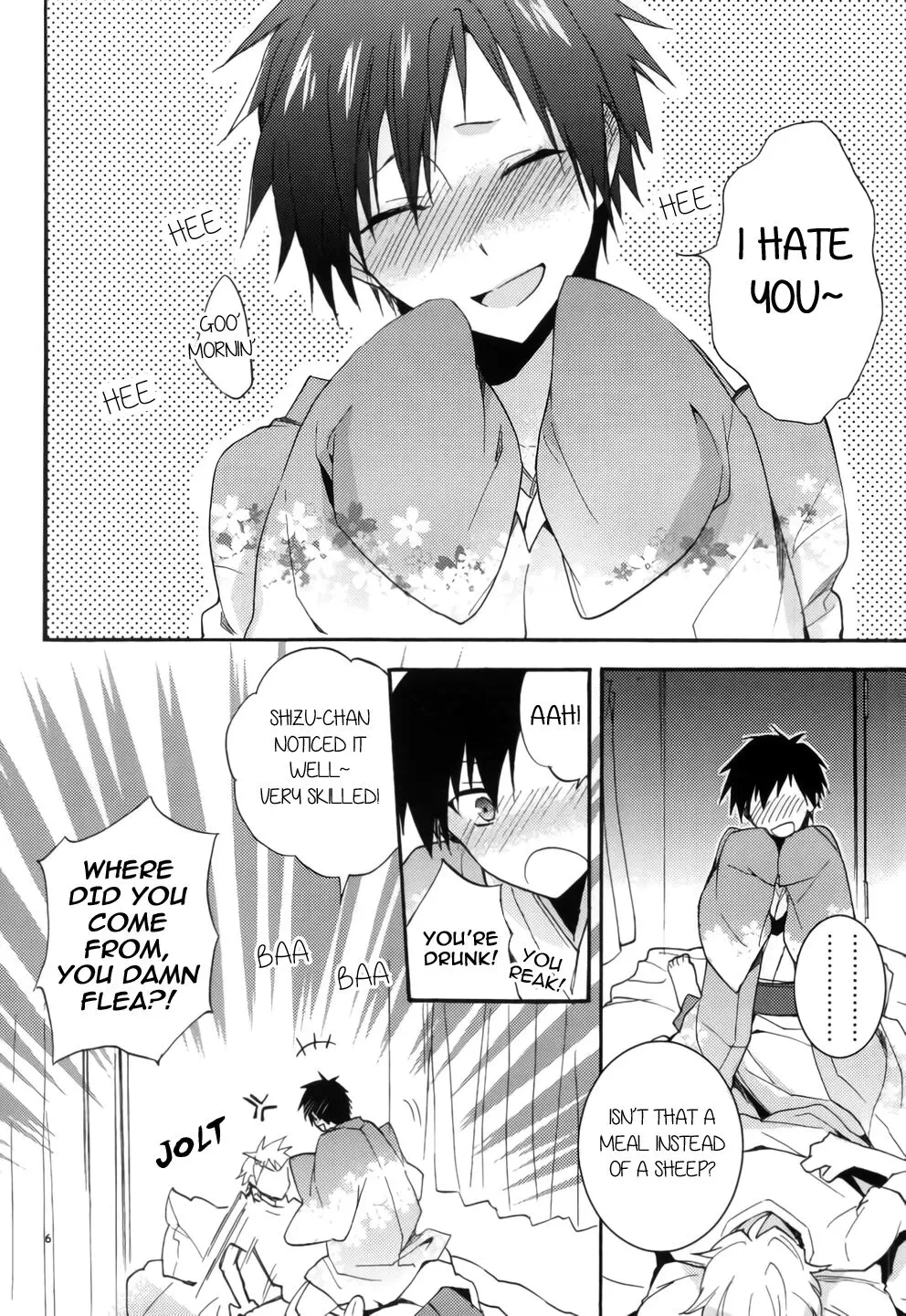 Yaoi porn manga Durarara!!