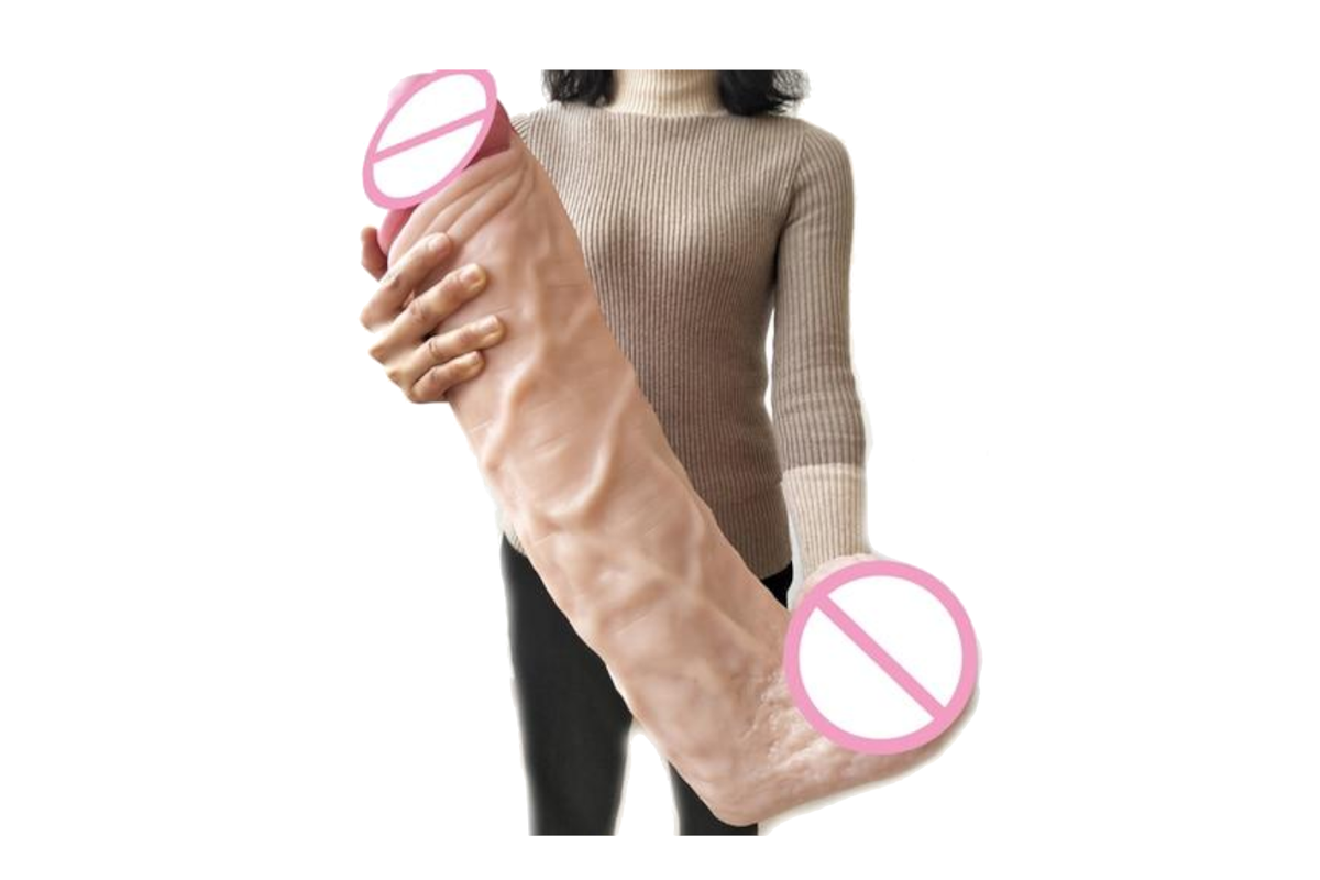 Shop 21.6 Inch Huge Thick Realistic Dildo Giant Big And Balls Dong Large Realistic Dildos