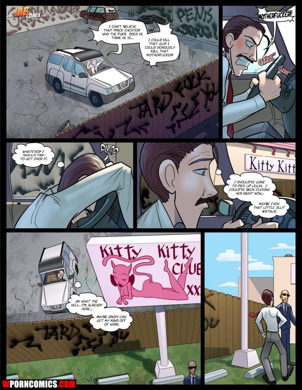 Porn comic Ay Papi. Stress Reliever. Part 14. Sex comic took his subordinates