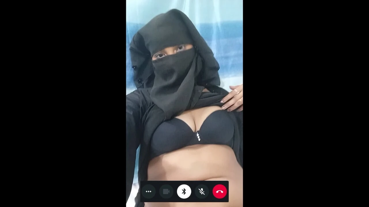 Moslima meisje seksvideo-oproep
