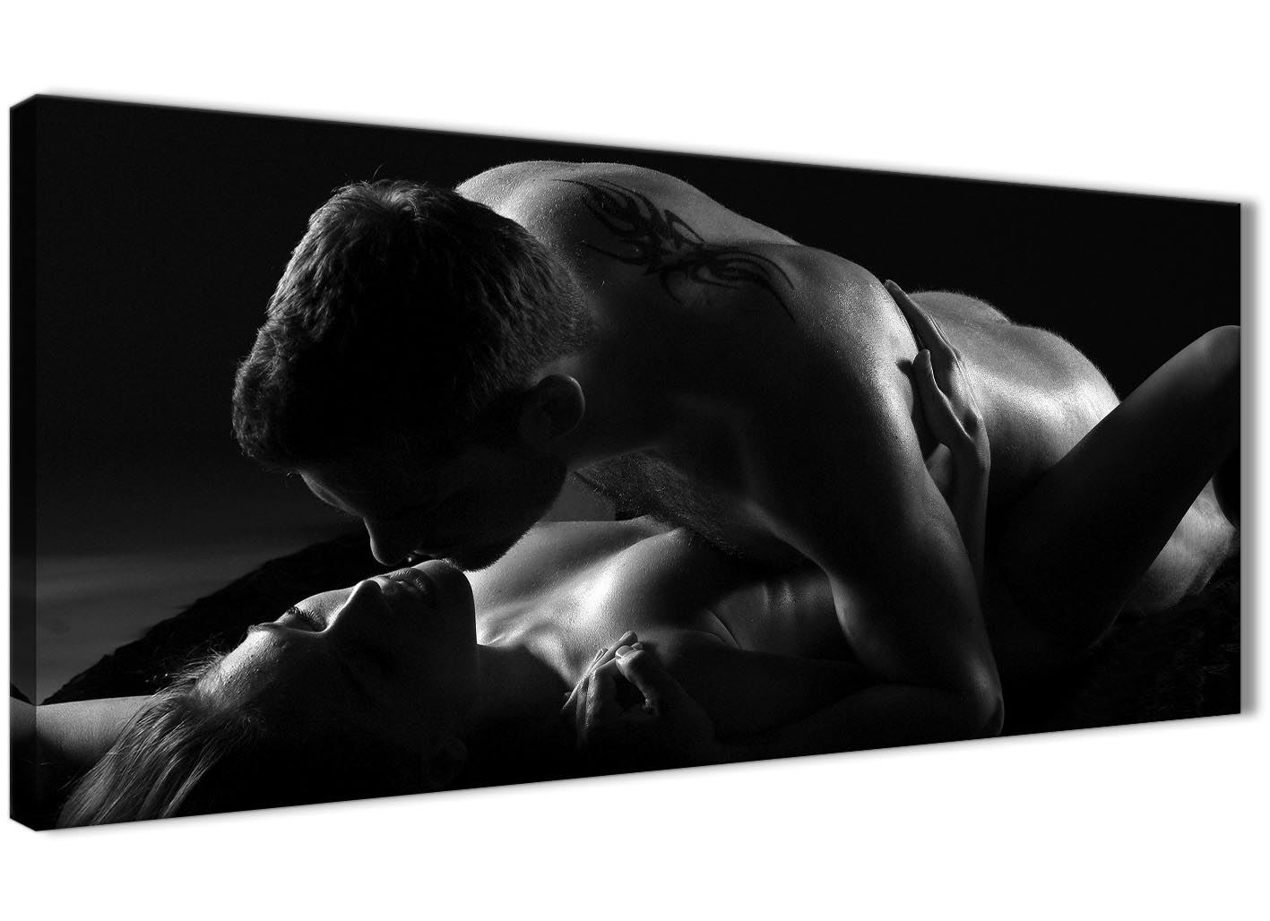Romantic Nude Couple Erotica Canvas Art Pictures