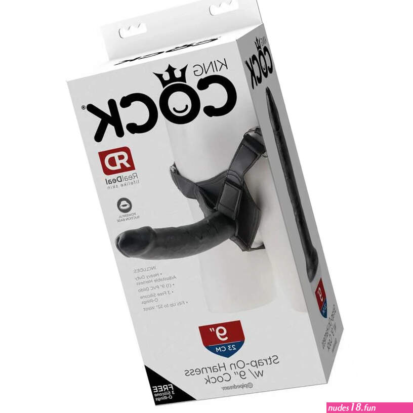 King Cock Strap-on Harness Set With 9 Dildo