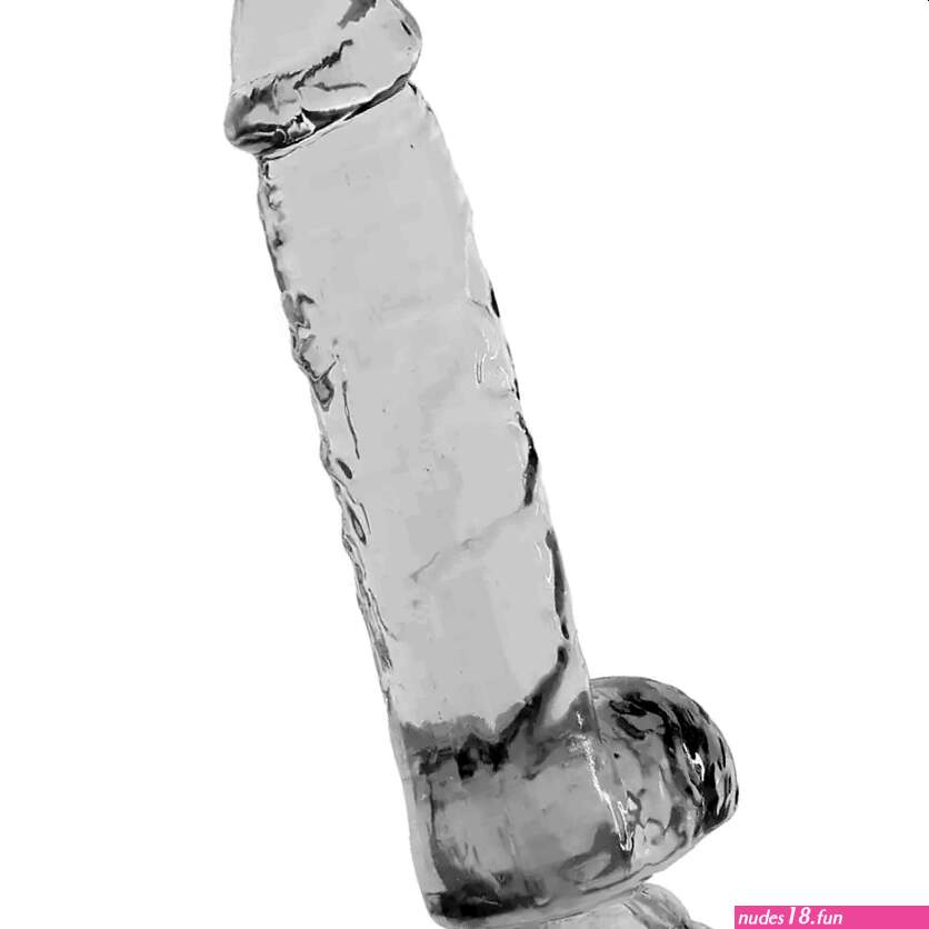 Naturally Yours 6 Inch Crystalline Dildo in Clear