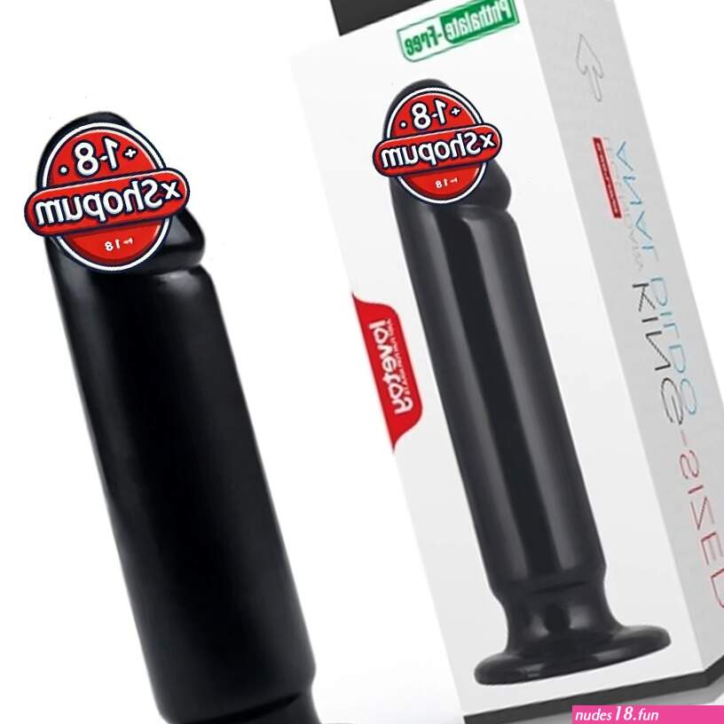 225 Cm Siyah Yumuak Kaln Anal Dildo
