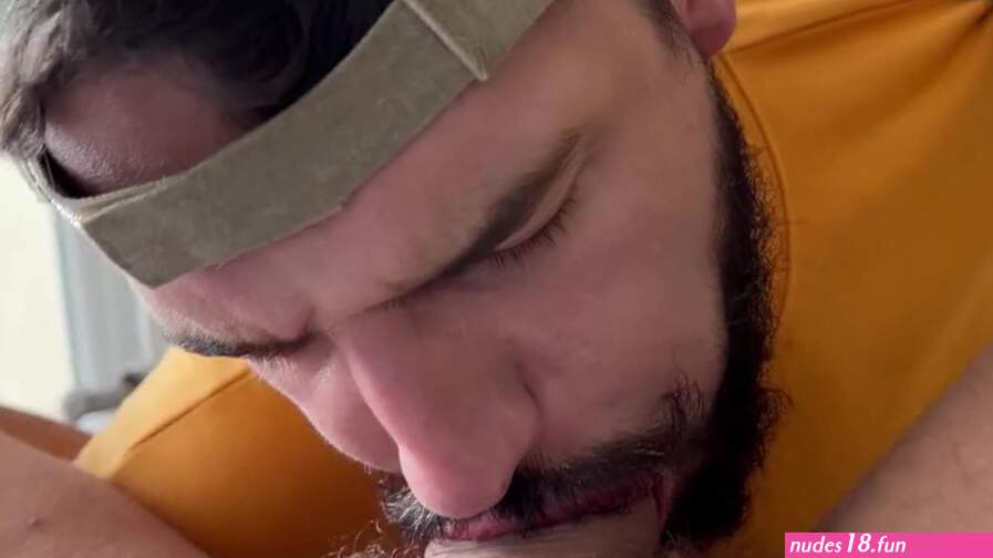 Bearded blowjob