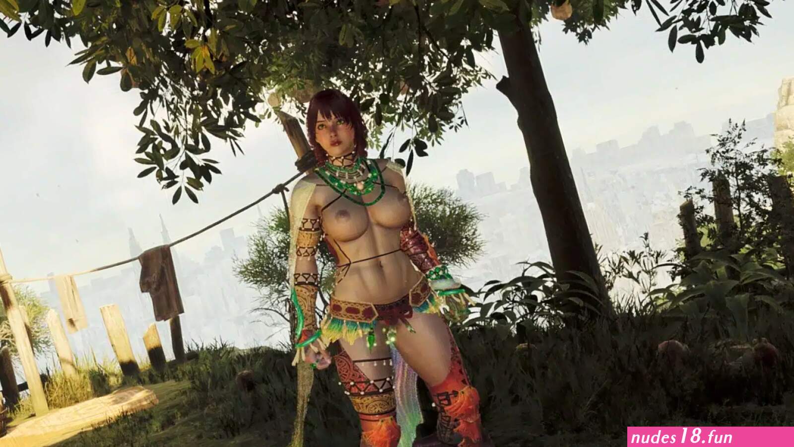 Monster Hunter Rise Uth Duna NSFW Nude Female Mod Breakdown