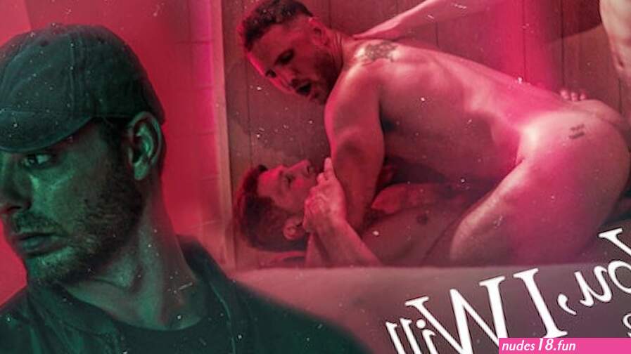 Carter Woods Follows Crush to Bathhouse Watches Raunchy DP Threesome